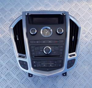 Панель мультимедиа и климат-контроля Cadillac SRX 2009-2016 20864871; 20864868; 20882398
