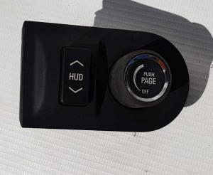 Переключатель дисплея панели приборов на лобовом стекле Chevrolet Camaro 2009-2015 92224604