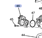 Дроссельная заслонка 5.3L Chevrolet Tahoe / Escalade 2021-н.в. 12678224 ; 12617792