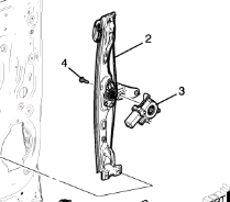 Стеклоподъемник задней левой двери Chevrolet Suburban 2021-н.в. 84778818