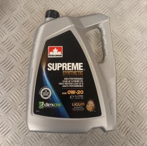 Масло моторное Petro Canada Supreme Synthetic Dexos1 GEN 2 0W20 (5L) MOSYN02C20