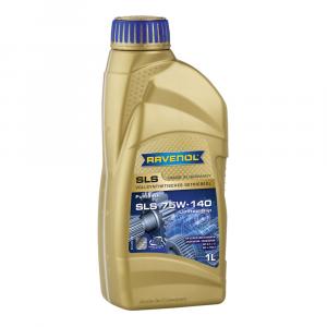 Масло трансмиссионное синтетическое 75W140 (1л) Ravenol  SLS SAE 75W140 GL5  1221110001