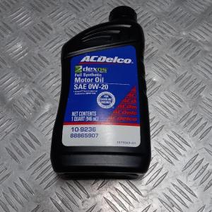 Масло ACDelco моторное синтетическое 0W20 (0,946л) 109236