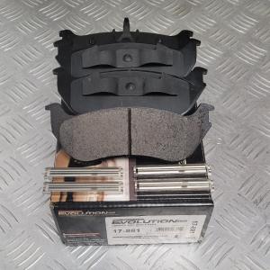 Колодки тормозные задние керамические (к-кт) Ford Explorer 2002-2010 Power Stop 17881; 8L2Z 2V200 A; 6L2Z 2200 B; 8L2Z 2200 A