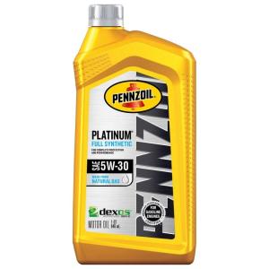 Масло моторное PENNZOIL PLATINUM Full Synthetic Dexos1 GEN3 5W30 (0,946л) 550022689