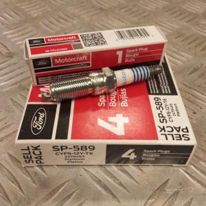 Свеча зажигания Ford Explorer 2011-2022/Ford Mustang 2011-2017 Motorcraft SP589; CYFS 12Y T6; CYFS 12 F5