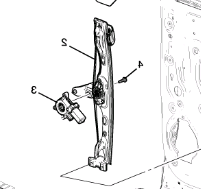 Стеклоподъемник задней правой двери Chevrolet Suburban 2021-н.в. 84778819