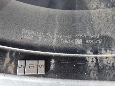 Диски (к-кт) Chevrolet Camaro 2010-2015 8.5-9.5Jx21 5x120 ET38/43 19301349; 92205114; 92205117