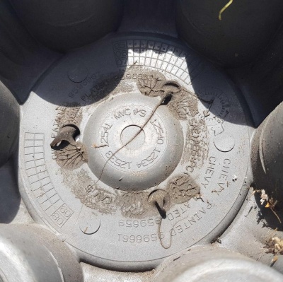 Колпак ступичный Chevrolet Express 2005-2014 09598131; 09596667