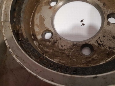 Диск тормозной передний Ford Explorer 4 2006-2010 6U2Z 1V125 CB; 6U2J 2C502 CA; 6L2Z 1125 AA