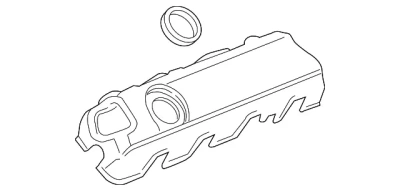 Накладка клапанной крышки правая (уцунка) Chevrolet Tahoe / Escalade 2021-н.в. 12703336