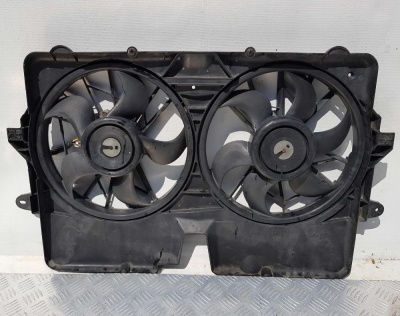 Диффузор с вентиляторами охлаждения в сборе Ford Escape 2000-2007 5L84 8C607 HB; 5L8Z 8C607 GD; 5L8Z 8C607 BF; 5151014; 5000660