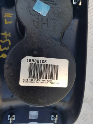 Накладка центральной консоли с ручкой АКПП Hummer H3 2005-2010 25795885; 15832105; 15818697