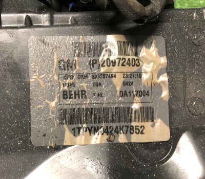 Корпус отопителя заднего в сборе Chevrolet Tahoe / Escalade 2015-2020  25820050; 15920868; 15920869 ; 20972403