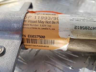 Подушка безопасности / Боковая шторка правая Chevrolet Tahoe 2007-2008 25897887