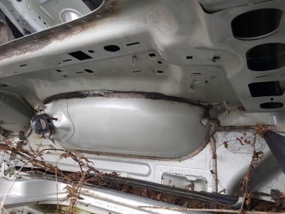 Борт левый цельный (стойки, порог, крыло) Chevrolet Suburban 1999-2006