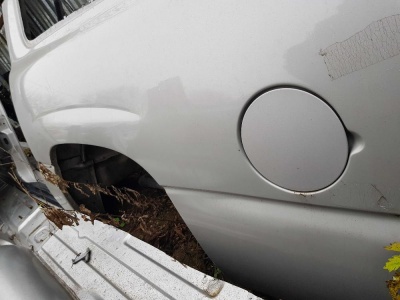 Борт левый цельный (стойки, порог, крыло) Chevrolet Suburban 1999-2006