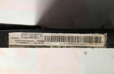 Радиатор кондиционера Lincoln Navigator / Expedition 2007-2014 AL1Z 19712 B ; AL14 19F563 AC/AA/AB ; 8L14 19F563 BB/BA ; 9L14 19F563 AA