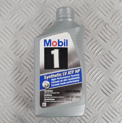 Масло трансмиссионное АКПП ATF-LV HP (0,946л) USA MOBIL1 124715