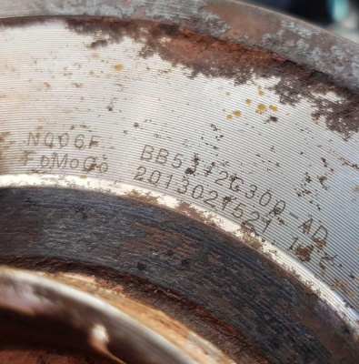 Кулак поворотный передний левый Ford Explorer 5 2011-2015 BB53 3K171 A; BB5Z 3K186 A