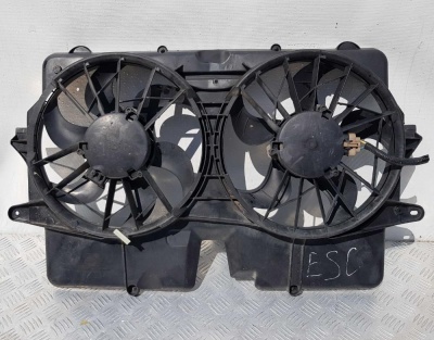 Диффузор с вентиляторами охлаждения в сборе Ford Escape 2000-2007 5L84 8C607 HB; 5L8Z 8C607 GD; 5L8Z 8C607 BF; 5151014; 5000660