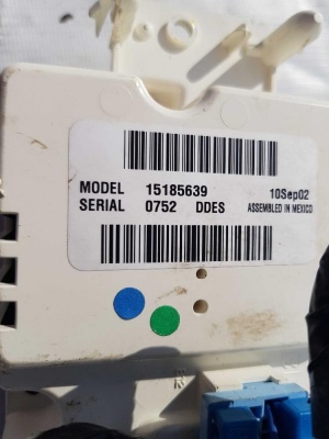 Блок управления климат-контролем Cadillac Escalade 2001-2006 15185639; 10367042