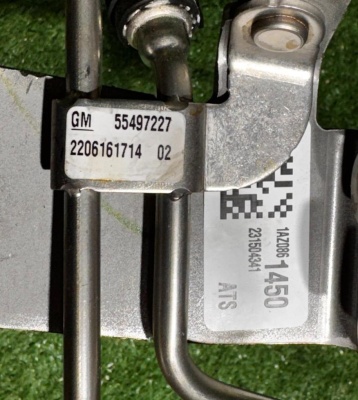 Трубка охлаждения выхлопных газов (без ориг упаковки) Cadillac Escalade / Tahoe 2020-2024 55497227