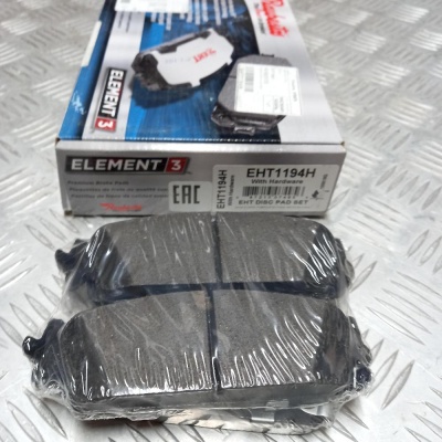 Колодки тормозные задние керамические (к-кт) Chevrolet Tahoe/Cadillac Escalade 2006-2014 Raybestos EHT1194H; 15792633, 15945636, 19329677, 23112025, 25949454