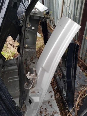 Борт левый цельный (стойки, порог, крыло) Chevrolet Suburban 1999-2006