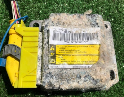 Модуль управления Air Bag водительский Hummer H2 2003-2004 12231750 ; 15058450 ; 12220310 ; 12224725