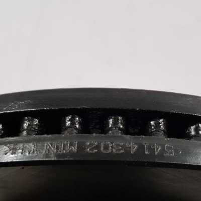 Диск тормозной передний Ford Explorer 4 2006-2010 DuraGo BR5414302; 6U2Z 1V125; CB 6U2J 2C502 CA; 6L2Z 1125 AA