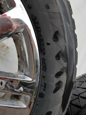 Резина Bridgestone Blizzak 275/55 R20 M+S 117T
