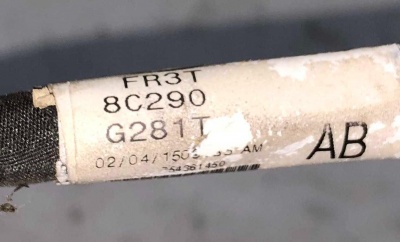 Проводка вентилятора Ford Mustang 2015-2017 FR3Z 8C290 A ; FR3T 8C290 AB