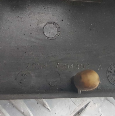 Часы/Центральные дефлекторы панели торпедо Lincoln Aviator 2002-2005 2C5Z 15000 AA; 2C5Z 7804302 CAA