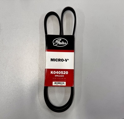 Ремень приводной поликлиновый (2.3L) Ford Explorer VI 2019-2024 GATES K040520 ;4PK1323 