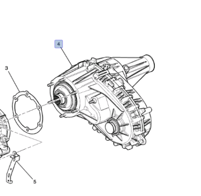 Раздаточная коробка Cadillac Escalade / Tahoe 2015-2020 84605822 ; 84260084 ; 84467438 ; 84308637 ; 84346719 ; 84377717 ; 23164320