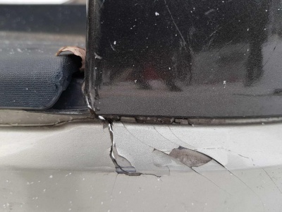 Бампер задний Ford Explorer 4 2006-2010 1L2Z 17K835 LA; 1L2Z 17K835 LACP; 6L2Z 17K835 EA