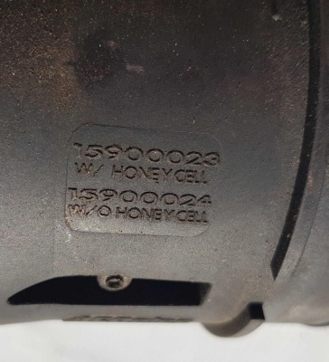 Датчик массового расхода воздуха/ДМРВ Chevrolet Tahoe 2006-2014 15900023; 92281162