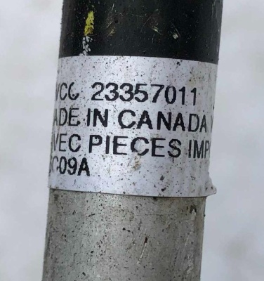 Трубка кондиционера Cadillac Escalade / Tahoe 2015-2020 23357011 ; 84401906