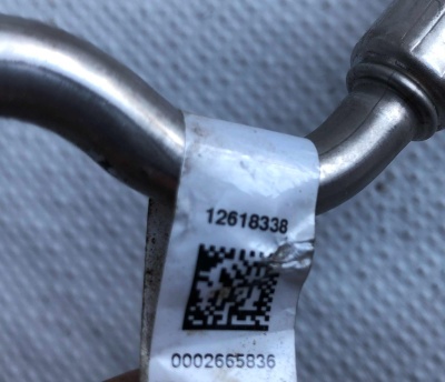 Трубка топливной системы Cadillac Escalade / Tahoe 2014-2021 12618338 ; 12697799 ; 12703596