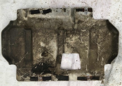 Защита днища задняя Cadillac Escalade / Tahoe 2015-2020