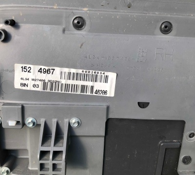 Обшивка задней правой двери Ford F-150 2004-2005 4L3Z 1827406 BA ; 4L3Z 1827406 BR/BP/BN/BM/BL/BK/BJ/BH