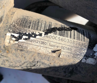 Амортизационная стойка задняя левая Jeep Renegade 2016-2018 00520121350 ; 00520361950 ; 68304342AA