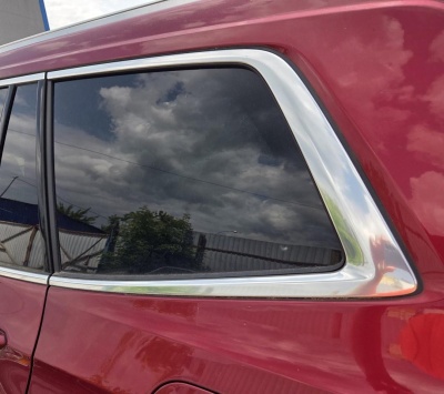 Стекло заднего левого крыла Cadillac XT6 2020-2023 84772546 ; 84664040