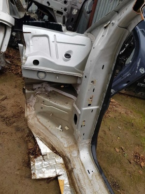 Лонжерон передний правый с центральной стойкой Ford Explorer 5 2011-2016