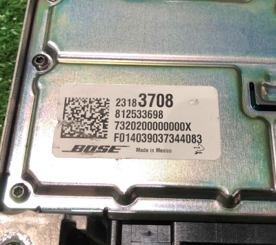 Усилитель аудио Cadillac Escalade / Tahoe 2014-2020 84832893 ; 84503463 ; 84111298 ; 23364898