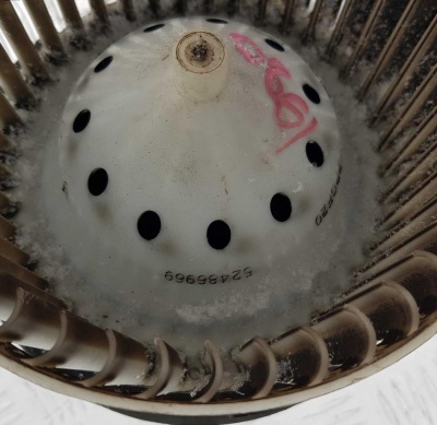 Мотор отопителя задний Cadillac Escalade / Tahoe 2006-2020 52419692; 25783777; 52495789; 52479890; 15225884