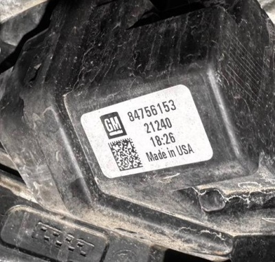 Фара противотуманная левая Chevrolet Camaro 2019-2024 84756153 ; 84495535