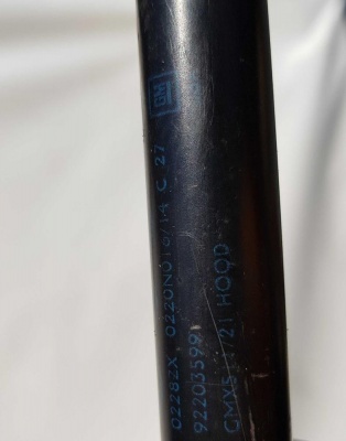 Амортизатор капота Chevrolet Camaro 2009-2015 92203599