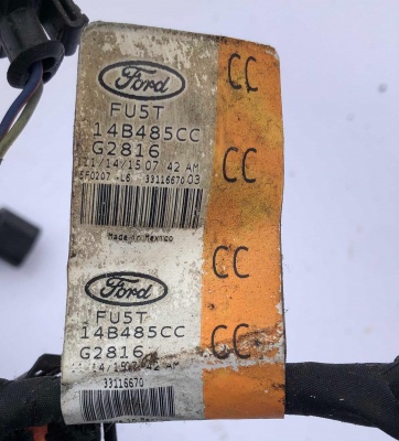 Проводка топливных форсунок Ford Mustang 2015-2020 FU5Z 14A411 A ; FU5T 14B485 CC/CB/CA